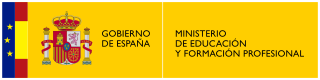 Logotipo del Ministerio de Educación y Formación Profesional